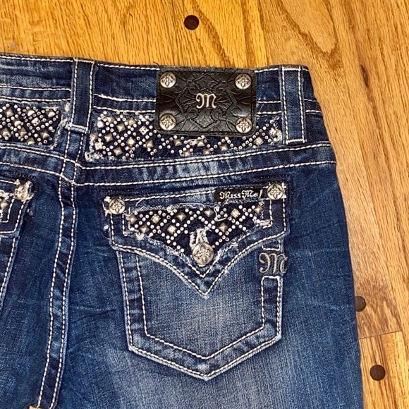 NWT MISS ME LONG BLING SIGNATURE BOOT CUT JEANS - Picture 5 of 8